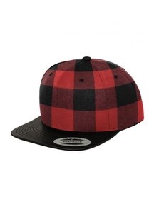 Yupoong Checked Flanell Baseball-Cap
