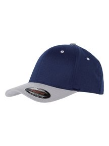 Bullseye Flexfit Grey Basecap S/M oder L/XL Kopfbedeckung NEW OVP 
