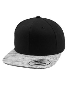 Yupoong Stripes Melange Visor Baseball-Cap