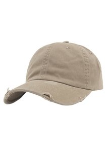 Yupoong Low Profile Cotton Twill Destroyed Baseball-Cap