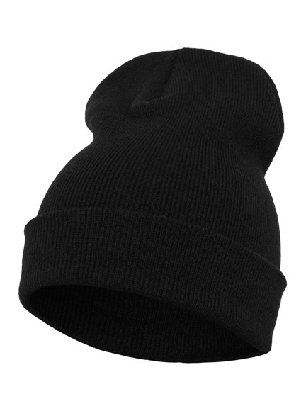 Yupoong Heavyweight Long Modell 1501KC Beanies in Black - Beanie