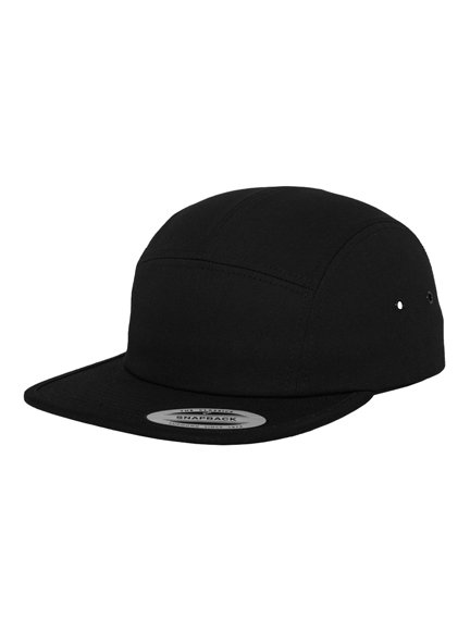 Jockey Cap Schwarz Modell 7005 Caps in Black - Cap