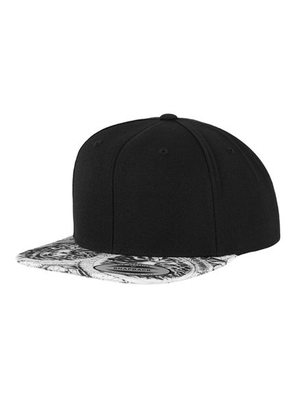 Yupoong Special Sun King Modell 6089SK Snapback Caps in Black - Snapback Cap