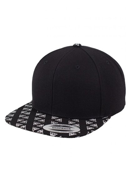 Yupoong Horus Eye Modell 6089HE Snapback Caps in Black - Snapback Cap