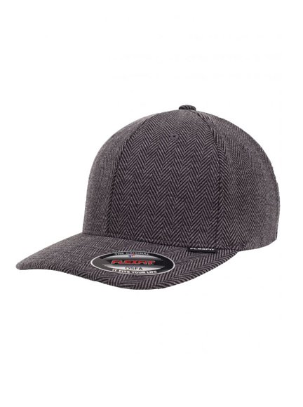 Flexfit Heringbone Melange Baseball Cap Baseball-Cap