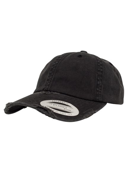 Yupoong Low Profile Cotton Twill Destroyed Baseball Cap Baseball-Cap