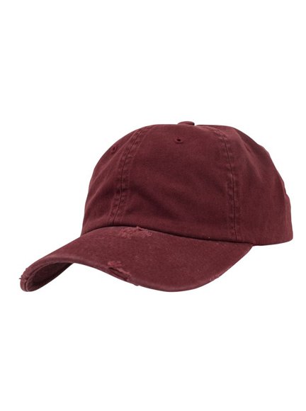 Yupoong Low Profile Cotton Twill Destroyed Baseball Cap Baseball-Cap