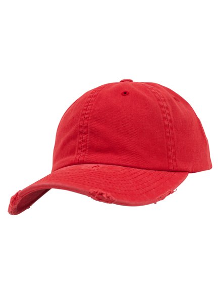 Yupoong Low Profile Cotton Twill Destroyed Baseball Cap Baseball-Cap