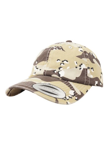 Yupoong Low Profile Retro-Wüste-Camouflage Dad Baseball Cap Baseball-Cap