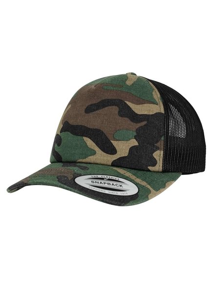 Yupoong Army 5 Panel Trucker Cap Baseball-Cap