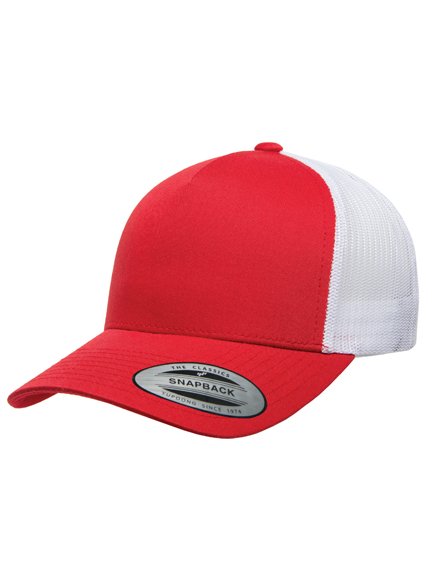 Yupoong Retro 5 Panel Trucker Cap Baseball-Cap