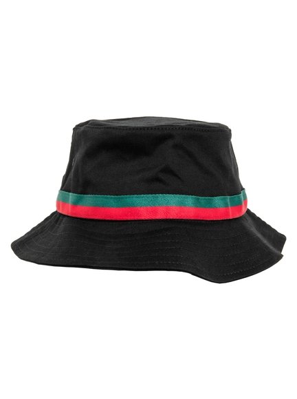 Flexfit Stripe Bucket Hat Bucket Hat Baseball-Cap