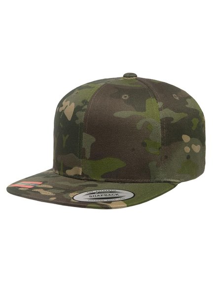 Yupoong Classic Multicam Snapback Cap Baseball-Cap