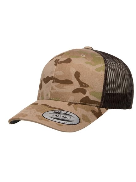 Yupoong Retro Multicam Trucker Cap Baseball-Cap