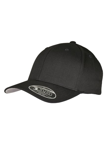 Wooly Combed Cap Black - Baseball 6277DC in Caps Flexfit Adjustable Baseball Modell