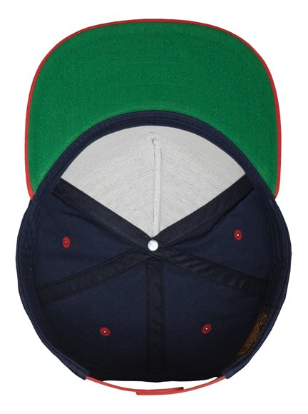 Yupoong 2 Tone 5 Panel Snapback Cap Baseball-Cap