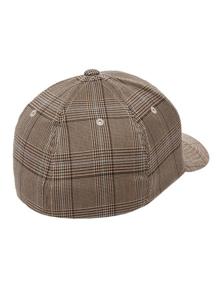 in Baseball Cap Flexfit - Braun-Khaki Modell Glen 6196 Baseball Caps Check