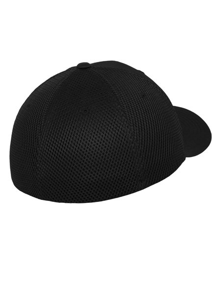 Flexfit Tactel Mesh Modell 6533 Baseball Caps in Black - Baseball Cap