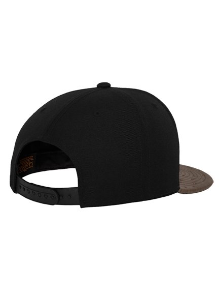 Yupoong Special Leather Snapback Cap Baseball-Cap