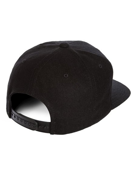 Yupoong Melton Wool Snapback Cap Baseball-Cap