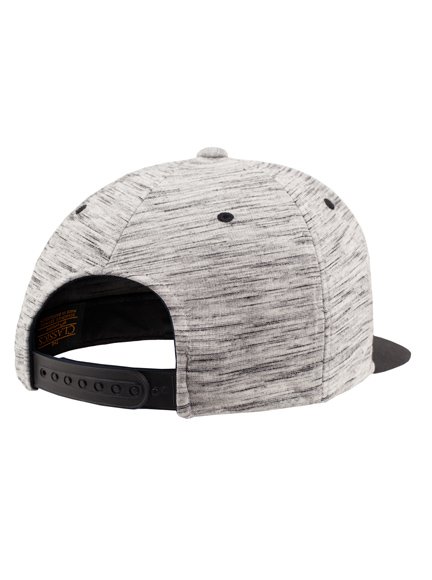 Yupoong Stripes Melange Crown Snapback Cap Baseball-Cap