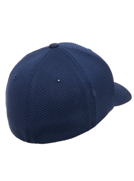 Flexfit Cool and Dry 3D Hexagon Jersey Baseball Cap L/XL Navyblau 