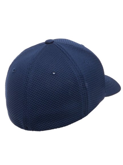 Baseball Navyblue Hexagon & Dry Cool Baseball in 3D Flexfit Modell Cap 6584 Caps Jersey -