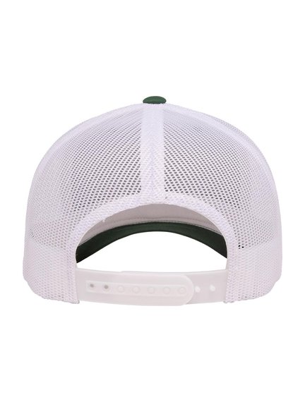 - Caps 6606T Retro Yupoong in Grün-Weiß Cap Trucker Trucker Modell