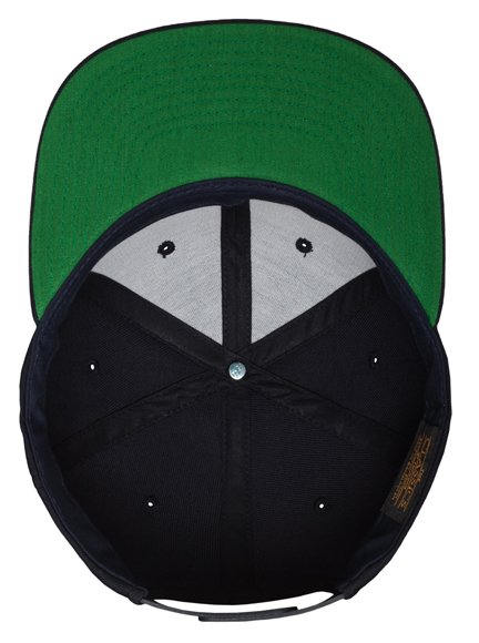 Yupoong Classic Modell 6089M Snapback Caps in Dark Navy - Snapback Cap