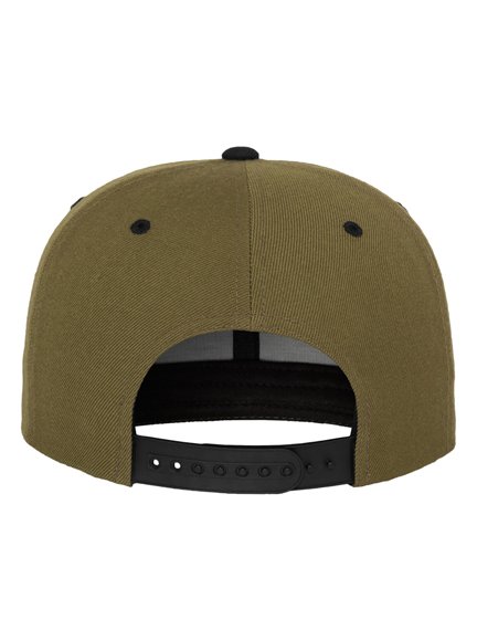 6089MT Olive-Black Modell Caps 2 Tone Snapback in Snapback Yupoong - Cap