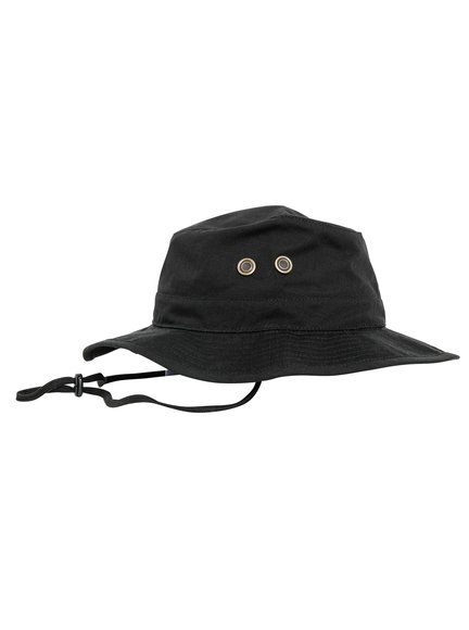 Flexfit Angler Modell 5004AH Bucket Hats in Black - Bucket Hat