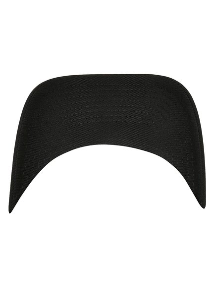 Flexfit 110 Curved Visor Modell 7706FF Snapback Caps in Schwarz - Snapback  Cap