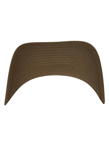 Flexfit 110 Curved Visor Modell 7706FF Snapback Caps in Olive - Snapback Cap