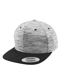Yupoong Stripes Melange Crown Baseball-Cap Yupoong Stripes Melange Crown Baseball-Cap