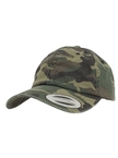 Yupoong Low Profile Wald-Camouflage Dad Baseball-Cap