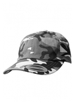 Yupoong Low Profile Schnee-Camouflage Dad Baseball-Cap