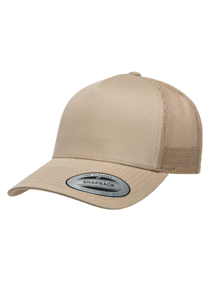Yupoong Retro 5 Panel Trucker Cap Baseball-Cap