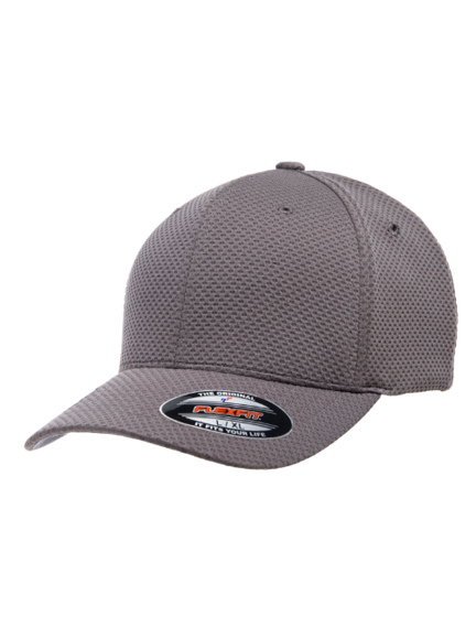 - Caps Modell Baseball & Cool Dry in Baseball 6584 Cap Dunkelgrau Hexagon 3D Jersey Flexfit
