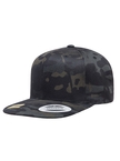 Yupoong Classic Multicam Schwarz Camouflage Baseball-Cap