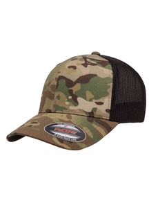 Flexfit Trucker Multicam Baseball-Cap Flexfit Trucker Multicam Baseball-Cap