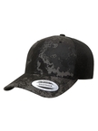 Yupoong VEIL CAMO Cap schwarz Baseball-Cap